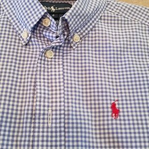 GUC Ralph Lauren Blue Button Shirt Size 6